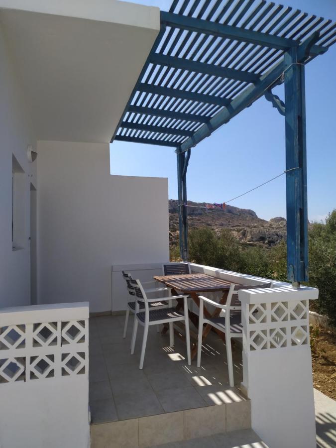 Albatros Studios & Apartments Lefkos  Bagian luar foto