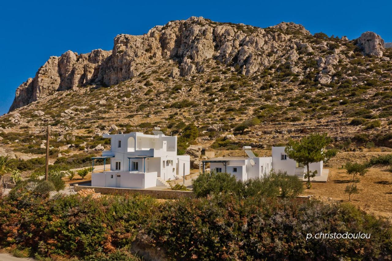 Albatros Studios & Apartments Lefkos  Bagian luar foto