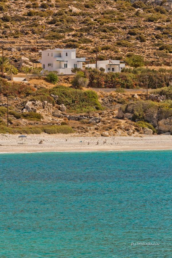 Albatros Studios & Apartments Lefkos  Bagian luar foto