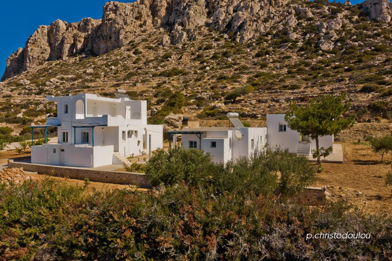 Albatros Studios & Apartments Lefkos  Bagian luar foto