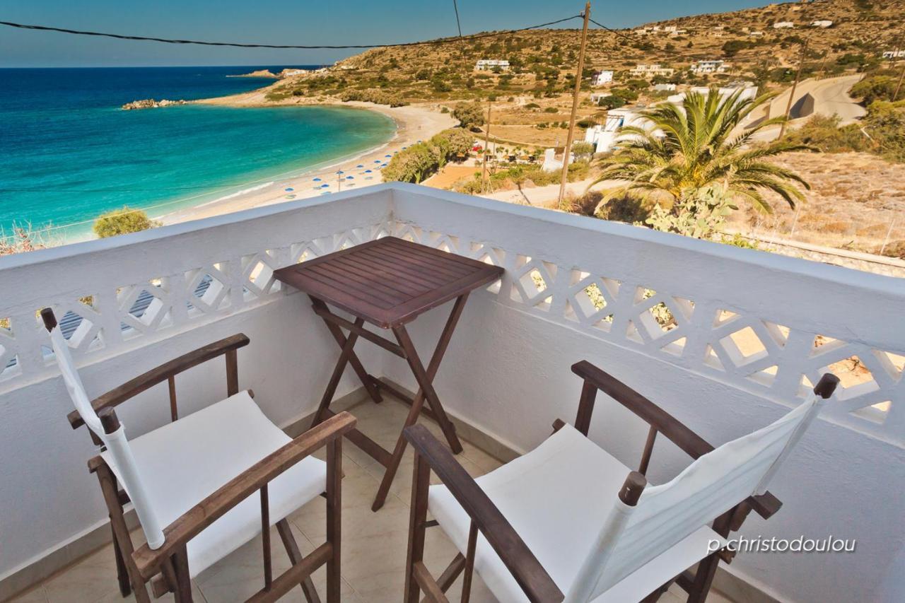 Albatros Studios & Apartments Lefkos  Bagian luar foto