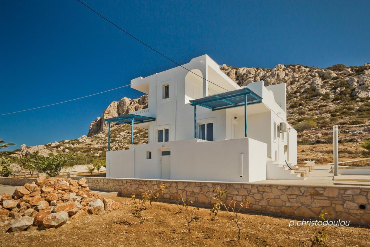 Albatros Studios & Apartments Lefkos  Bagian luar foto