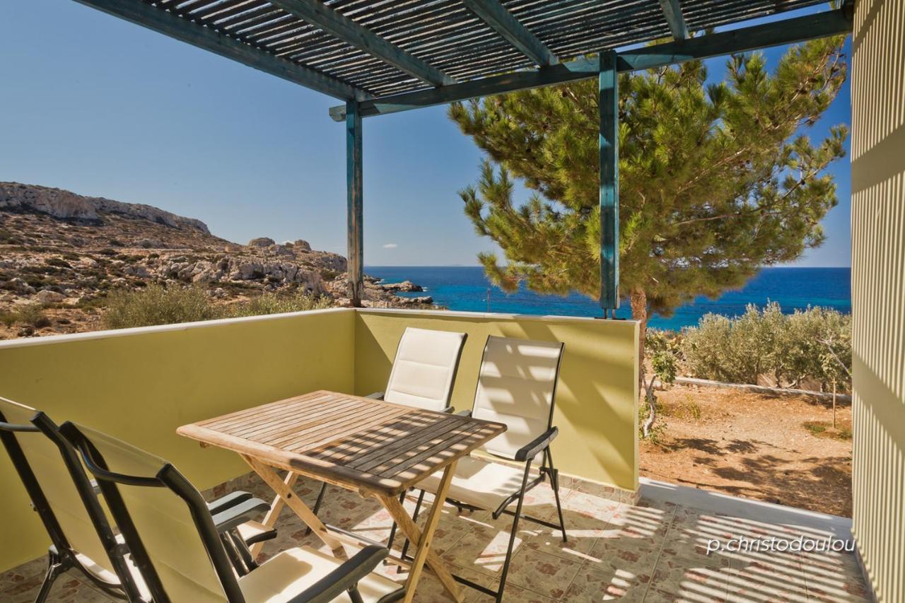 Albatros Studios & Apartments Lefkos  Bagian luar foto