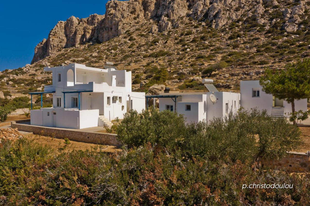 Albatros Studios & Apartments Lefkos  Bagian luar foto