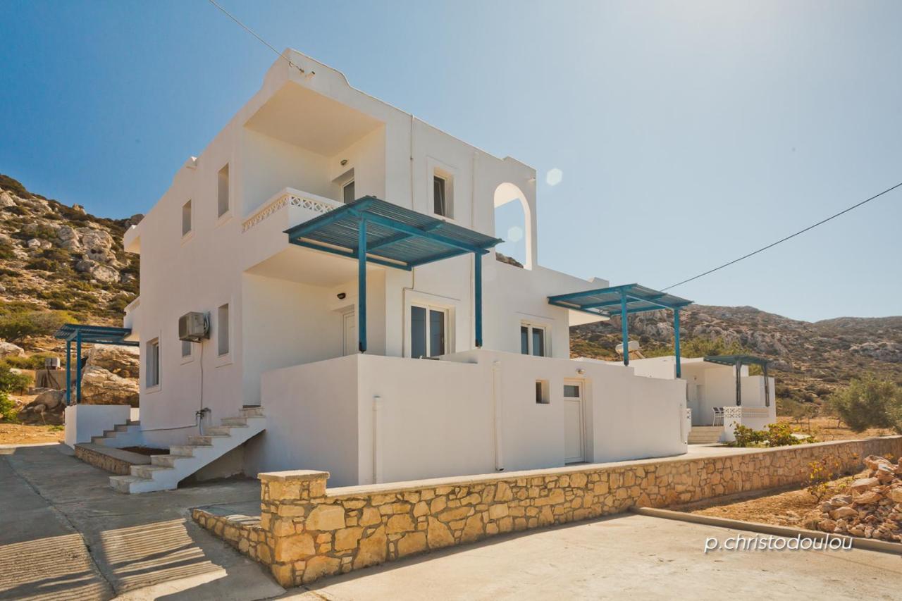 Albatros Studios & Apartments Lefkos  Bagian luar foto