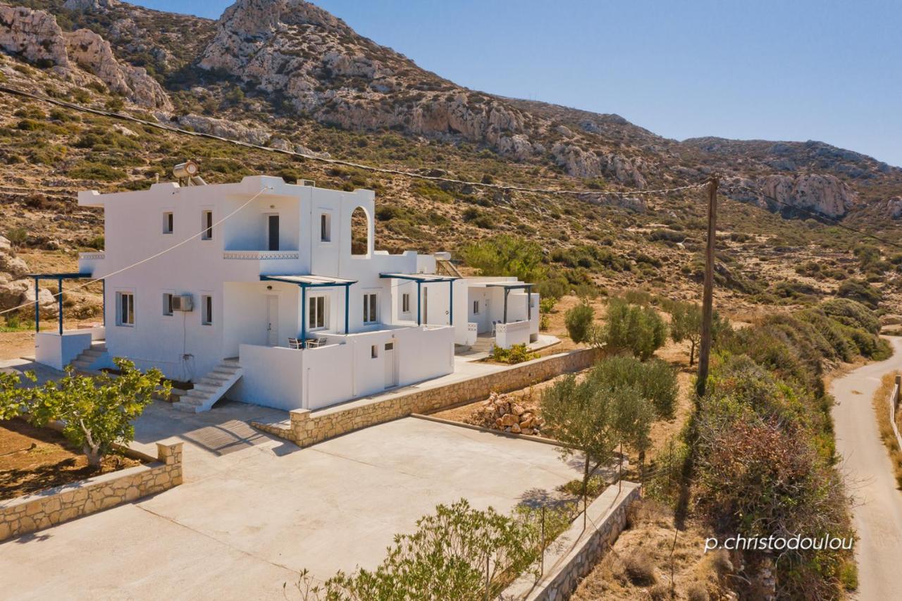 Albatros Studios & Apartments Lefkos  Bagian luar foto